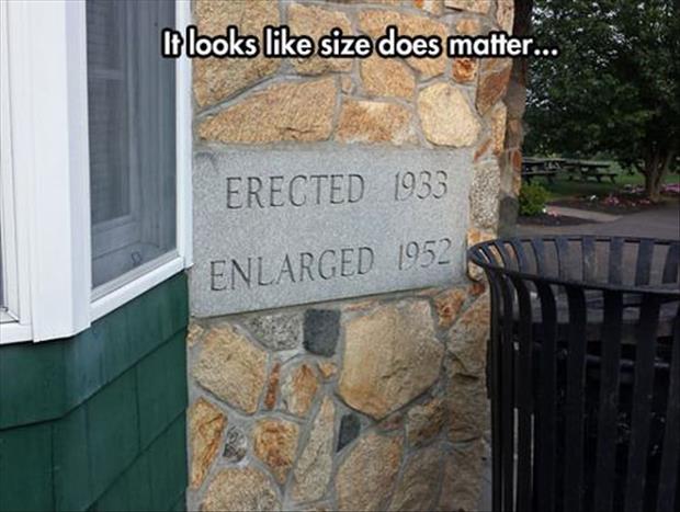 size matters