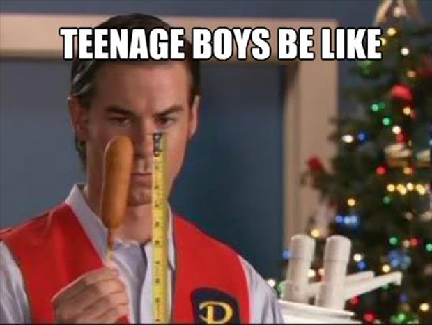 teenage boys are like