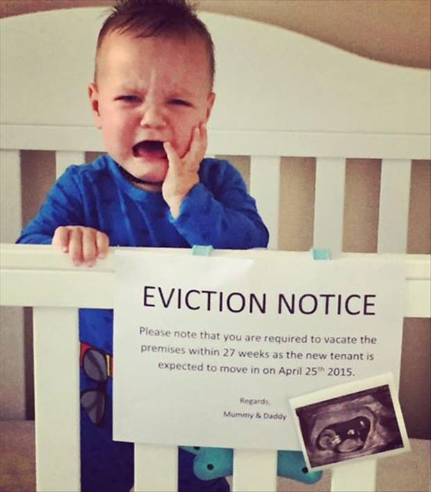 the eviction notice