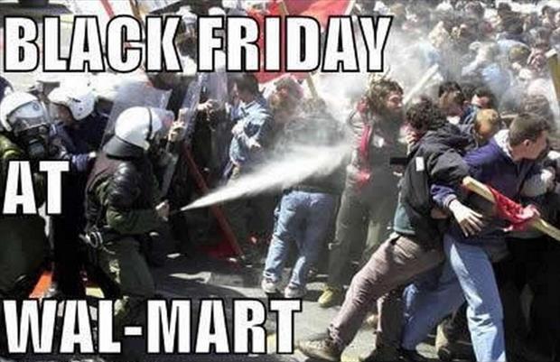 wal mart black friday shopping