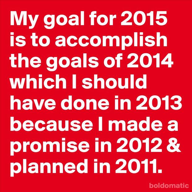 2015 goals