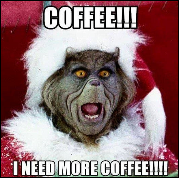 I need more coffee