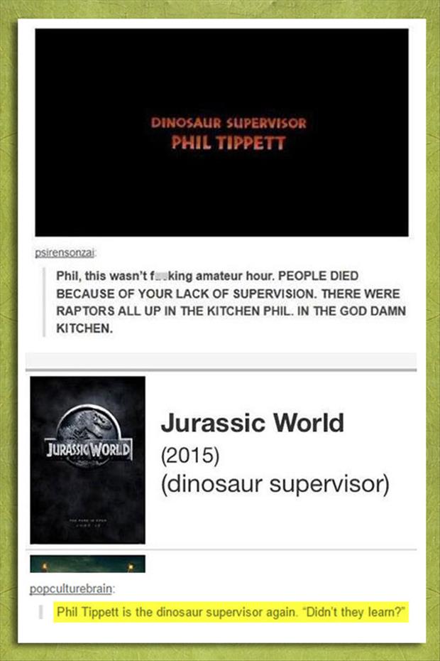 Jurassic world funny pictures