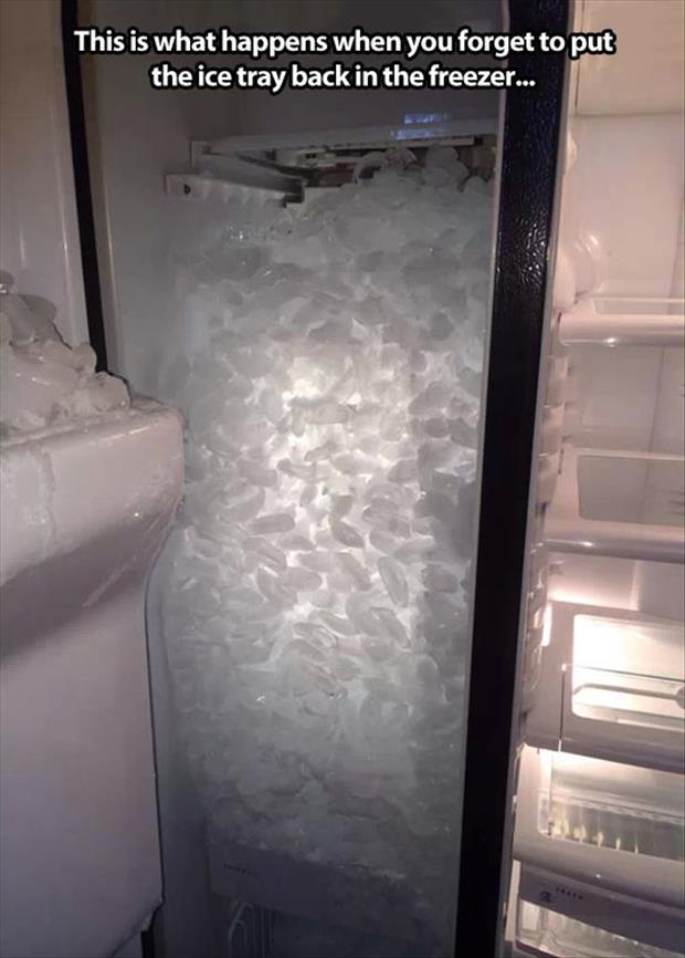 an ice problem