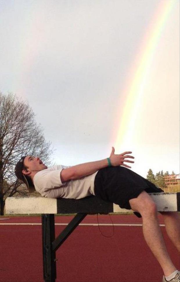 funny pictures of rainbows and guys, dumpaday (2)