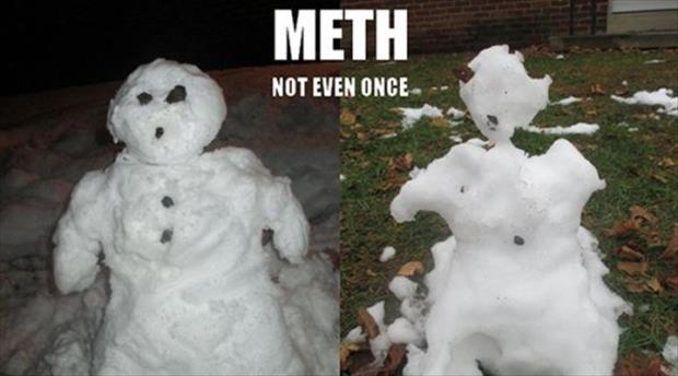 funny snowman