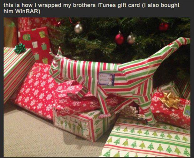 how to wrap a gift