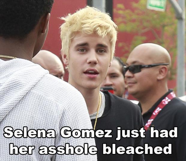 justin beiber is blond