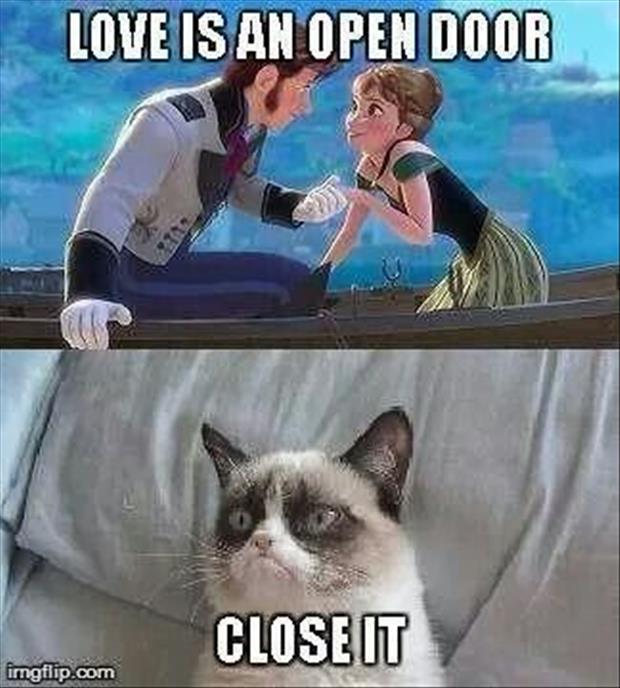 love is an open door