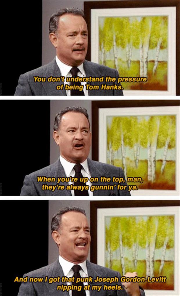 pressure being tom hanks