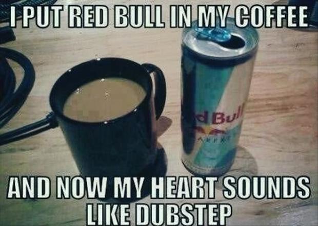 redbull in my coffee