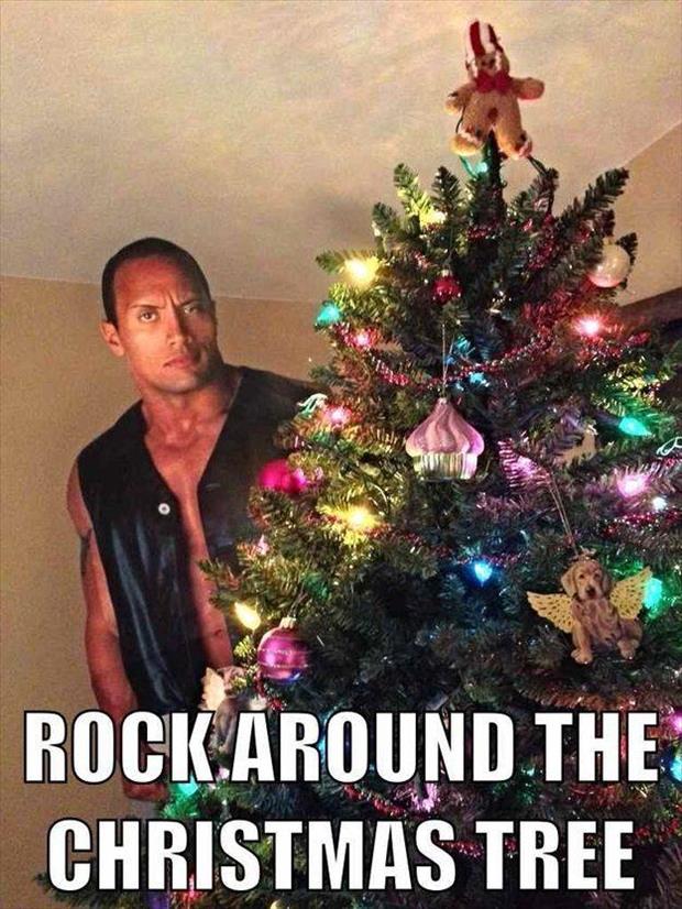 rock around the christmas tree