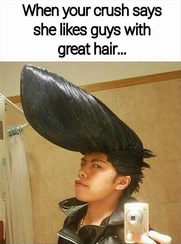 she likes guys with hair