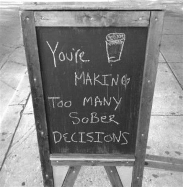 sober decisions