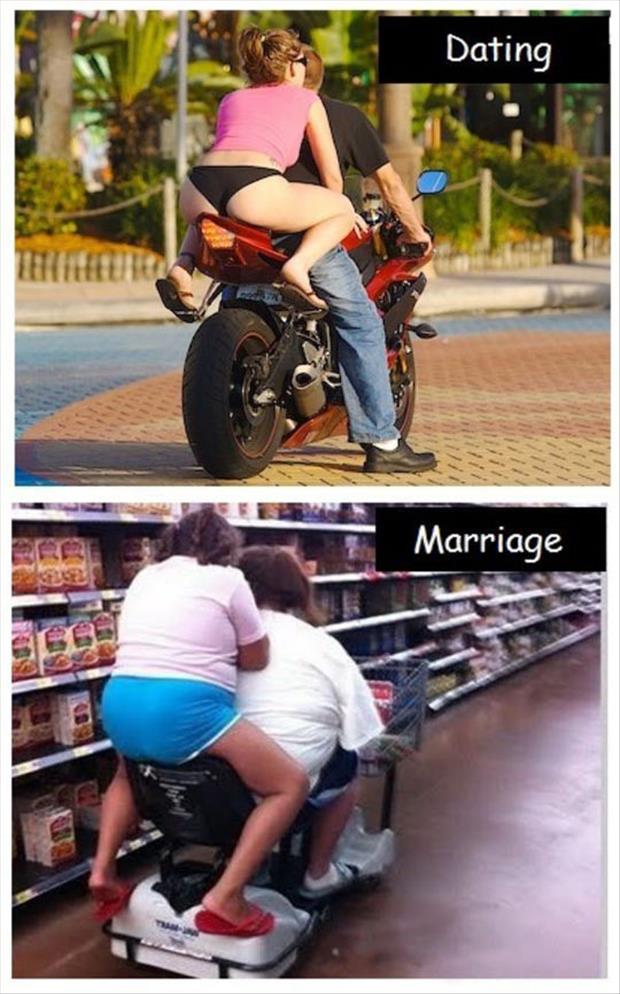 the difference between dating and marriage