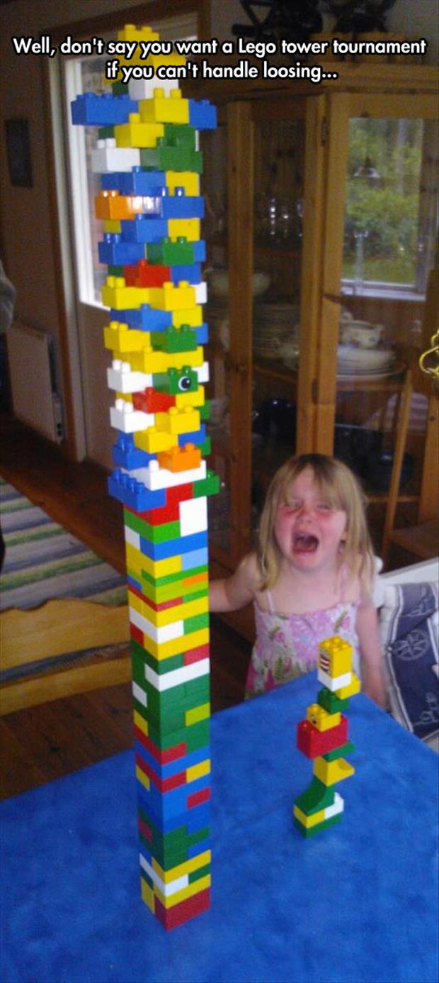 the lego tower