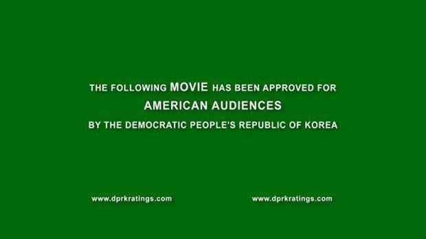 this movie has been approved by korea