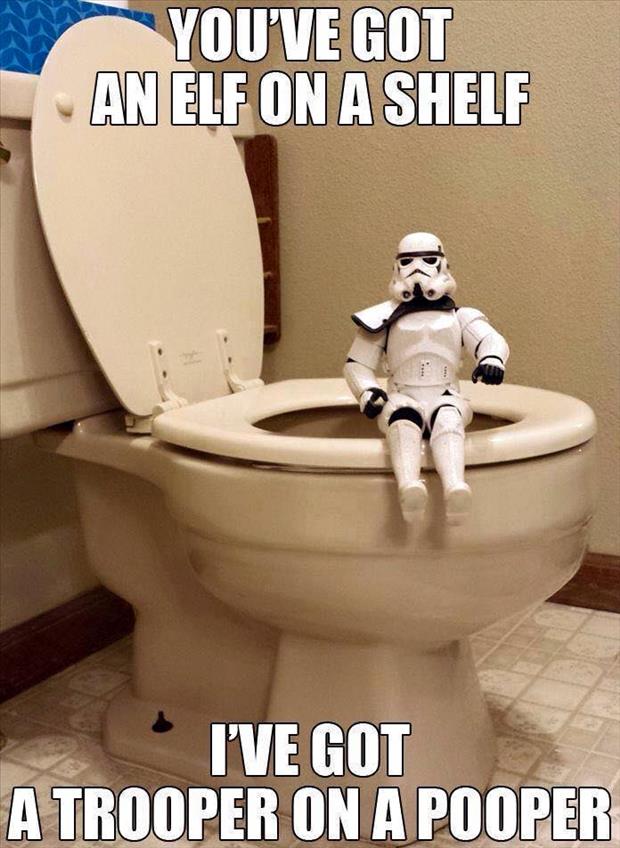 trooper on the pooper