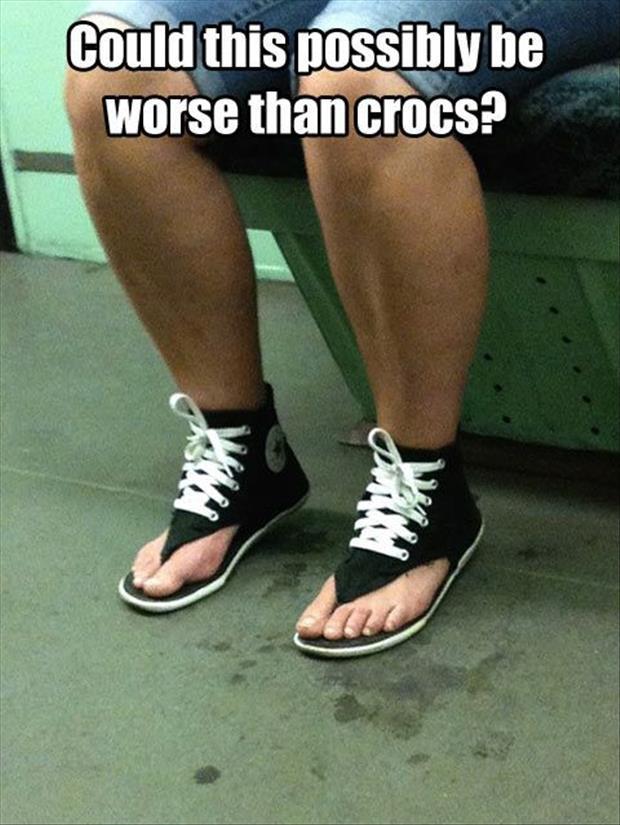 worse shoes than crocs