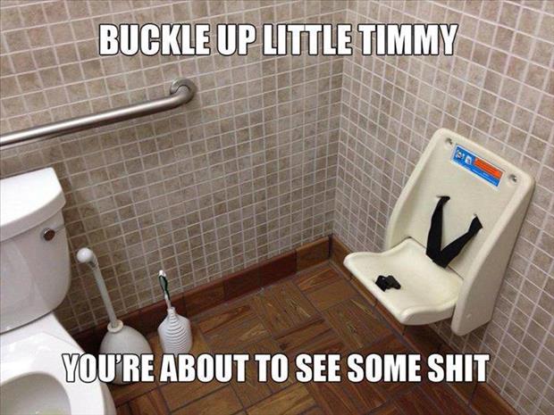 you should buckle up timmy