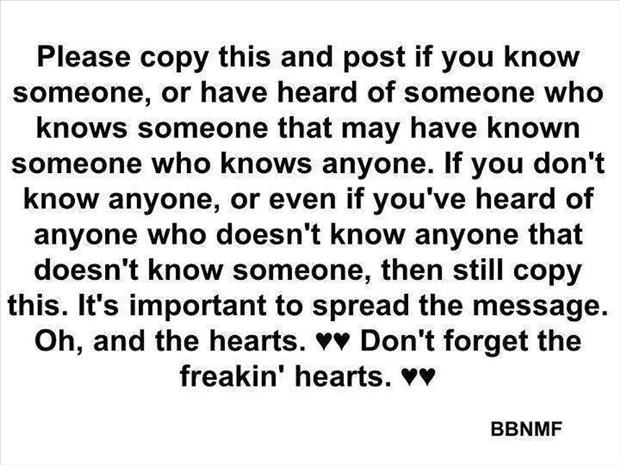 you should copy this message