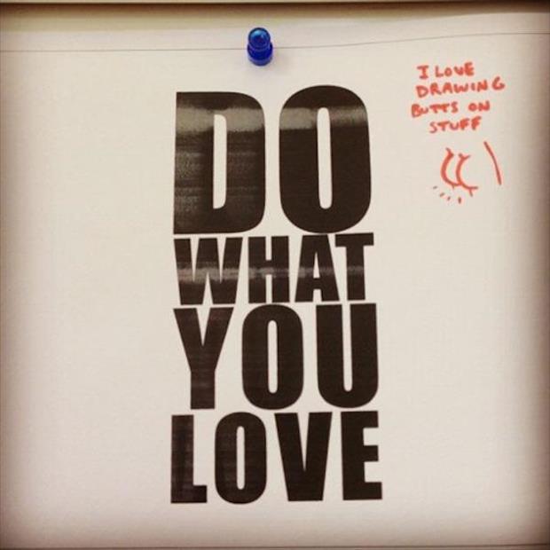 you should do what you love