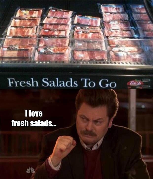 I love salad