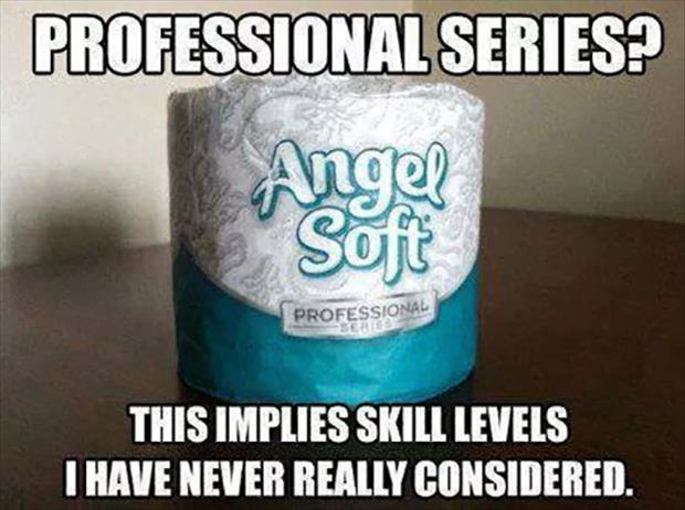 a professional series toilet paper