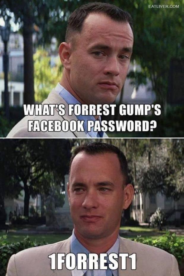 forrest gump's password