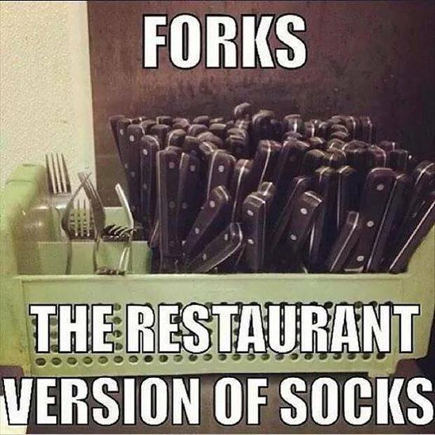 funny forks