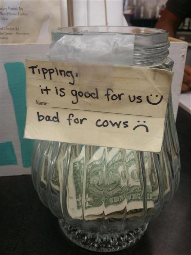 funny tipping jars