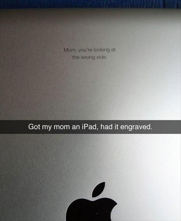 got my mom an ipad