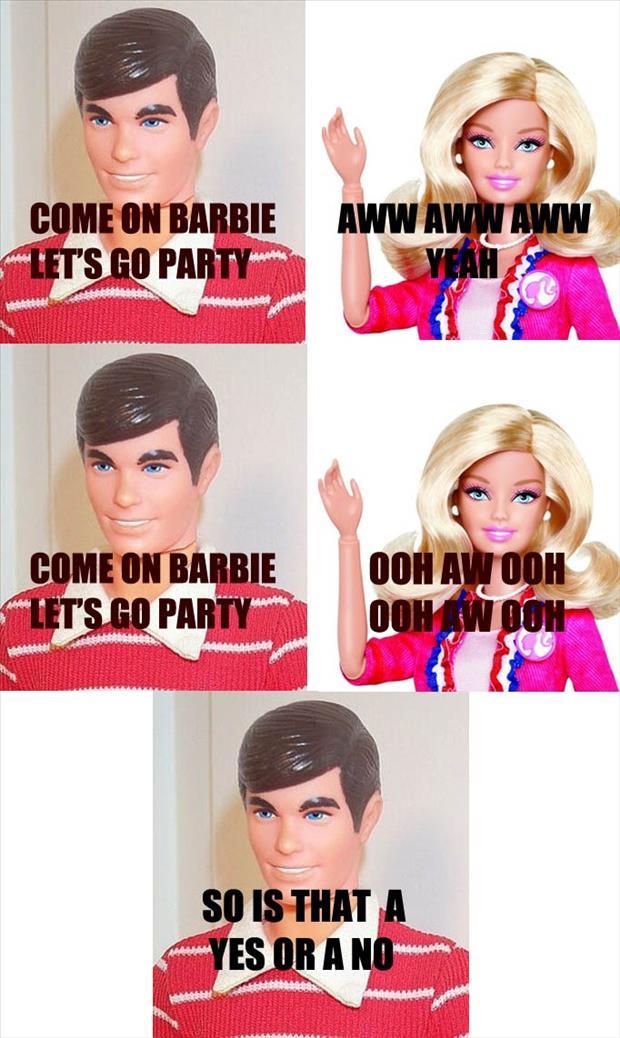 let's go party barbie