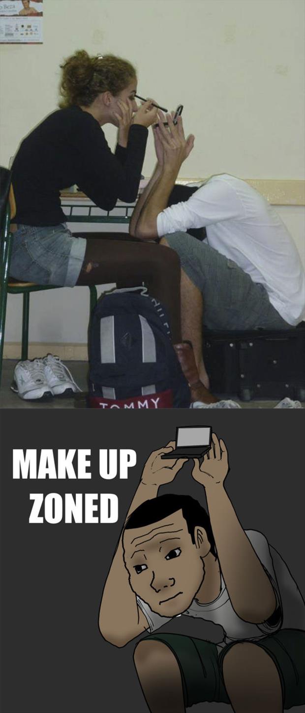 make up zoned