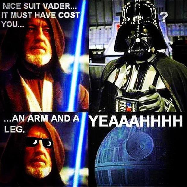 nice suit vader