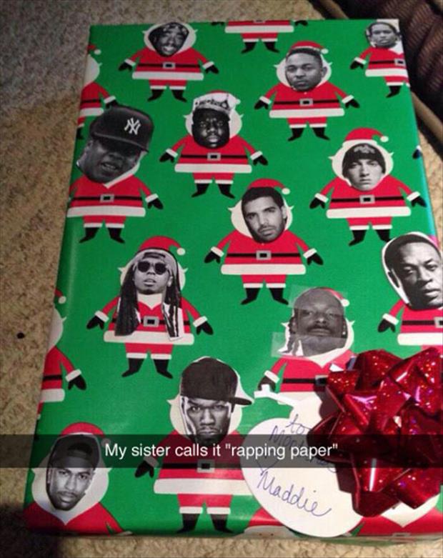 rapping paper