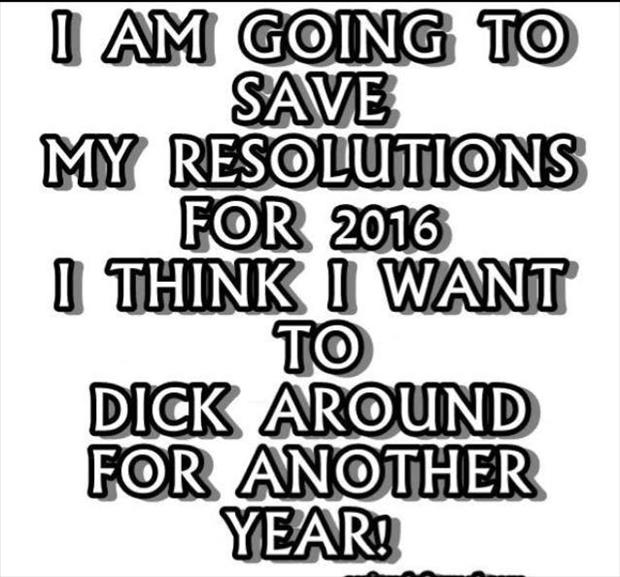 save my new years resolutions