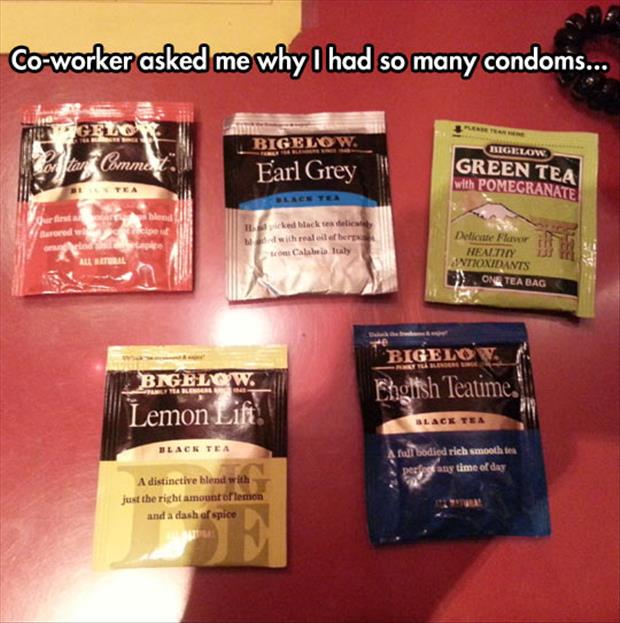 so many condoms