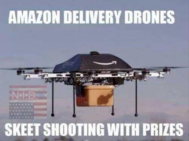 the amazon delivery drones