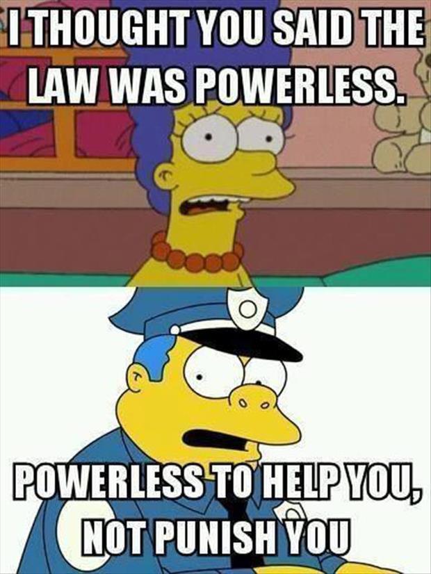 the law