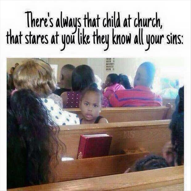 this kid knows your sins