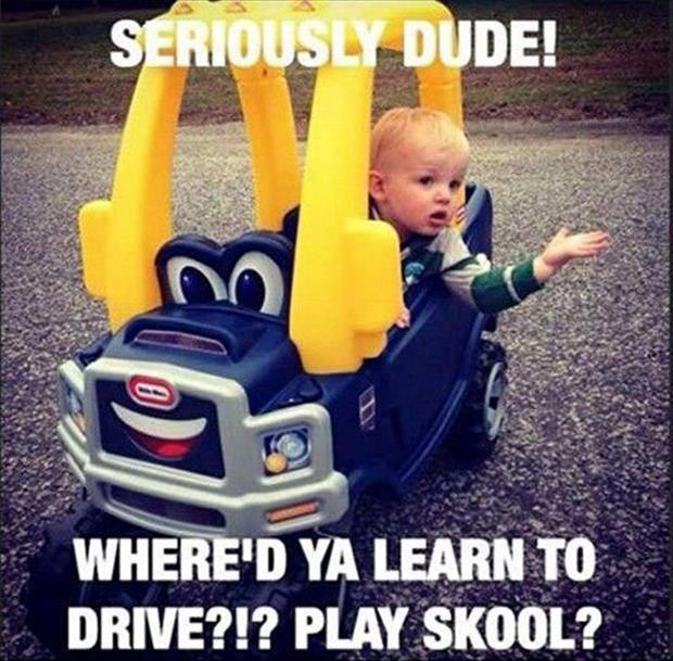 where did you learn to drive