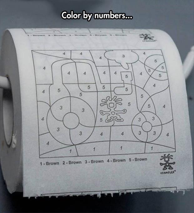 you can color by number