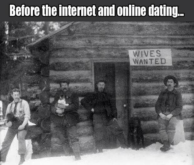 before online dating sites the struggle was real