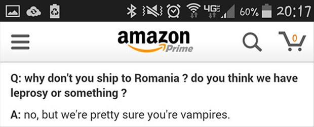 funny amazon questions