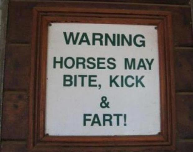 funny warning signs