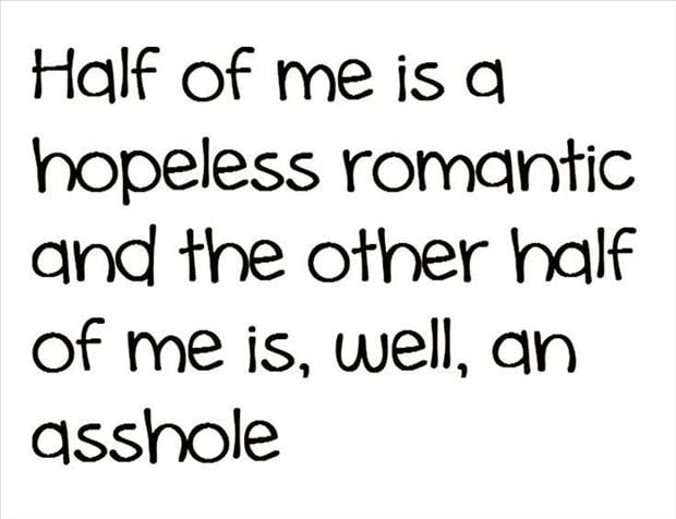 hopeless romantic