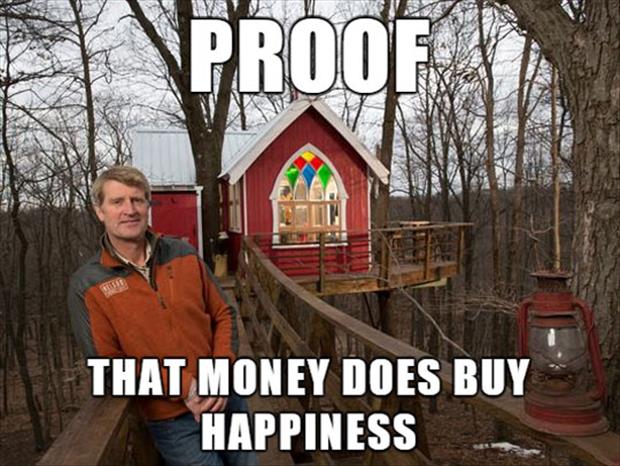 money does buy happiness