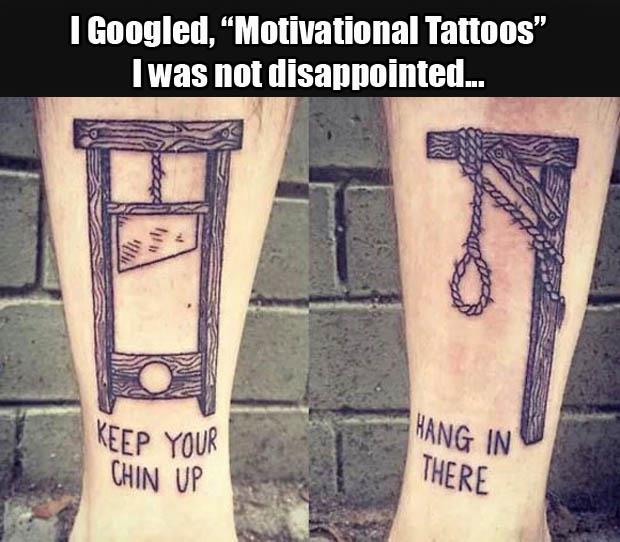 motivational tattoos