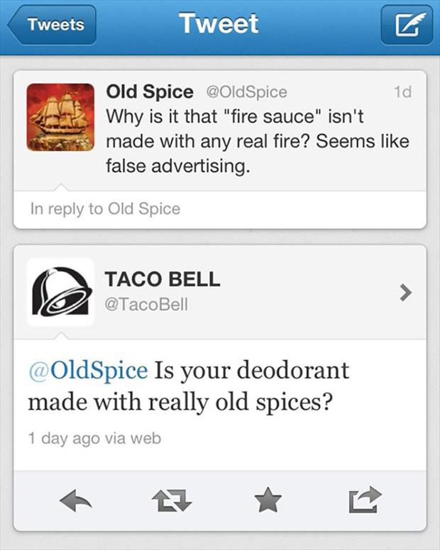 old spice vs taco bell